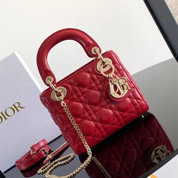 Dior red bag - Picture 1 of 5